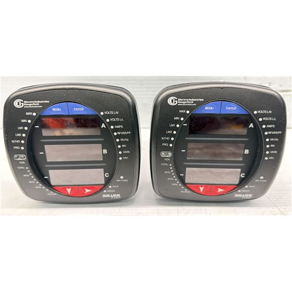 (2) Shark #Shark100-60-10-V4-D2-485P-X Multifunction Power & Energy Meters