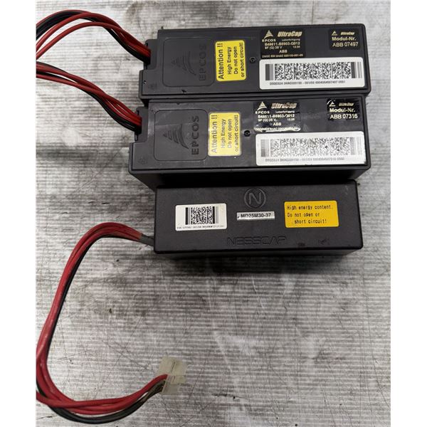 (3) ABB Robotics (2) - #3HAC020150 / DSQC624 & (1) - #3HAC025562 Capacitor Units