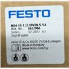 Image 5 : (3) Festo #MS6-EE-1/2-10V24-S-SA On/Off Valves