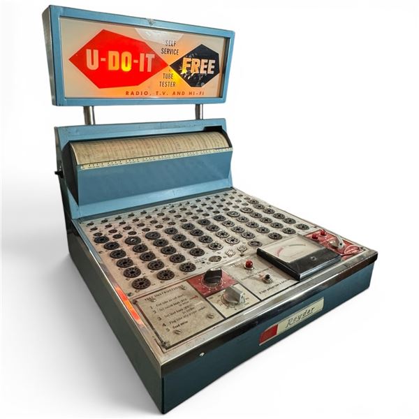 1950's Western Electric Model 2100 "U-DO-it Self Service Tube Tester Free"