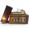 Image 1 : Rare CA-11 Craftsman Maestro Tube Amplifier Turntable Tuner Wood Case with Lid
