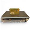 Image 2 : Sears Model 28498 AM FM Table Radio Vintage W Mona MK-703SR Stereo Cassette Adapter