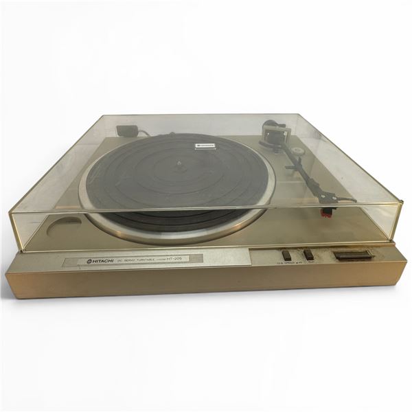 Hitachi DC Servo Turntable Model HT-205 Vintage Audio Equipment