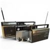 Image 1 : Lloyd's Model TF-129L 12 Transistor 3 Band Radio, Sony TFM-7180W 11 Transistor & GE 7-2880B Radio