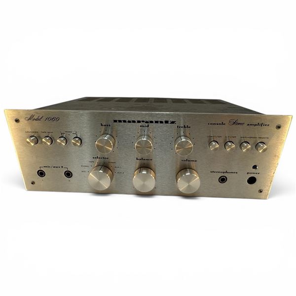 Marantz Model 1060 Integrated Stereo Amplifier Solid State