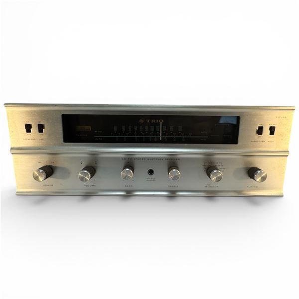 Trio KW-22 AM FM Stereo Tube Receiver Japan Vintage Audio