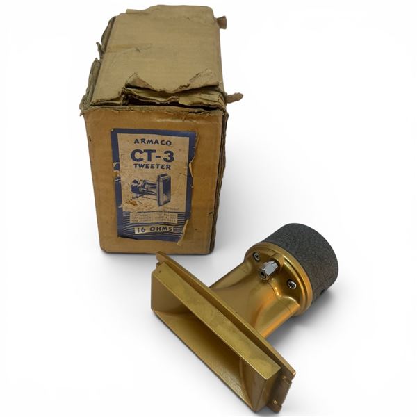 Aramaco CT-3 Tweeter 16 Ohms New Old Stock