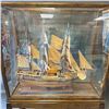 Image 10 : Large Scale Model Ship "HMS Bounty 1783" IN Floor Standing Case - Total Measurement of Case and Stan