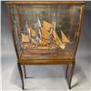 Image 9 : Large Scale Model Ship "HMS Bounty 1783" IN Floor Standing Case - Total Measurement of Case and Stan
