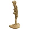 Image 2 : Vintage African 4" Tall Bone Carving - 1" x 1.25" base