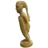 Image 2 : Vintage African  4" Tall Bone Carving - 1" diameter