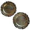 Image 2 : Group of Four .800 Silver Pieces - Weight: 70.5 grams (3" Diameter Plate and 3 Condiment Spoons)