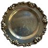 Image 3 : Group of Four .800 Silver Pieces - Weight: 70.5 grams (3" Diameter Plate and 3 Condiment Spoons)