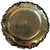 Image 4 : Group of Four .800 Silver Pieces - Weight: 70.5 grams (3" Diameter Plate and 3 Condiment Spoons)