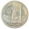 Image 1 : 1958 Canadian Silver Dollar - 80% Silver BC Centennial "Death Dollar" - Circulated