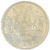Image 1 : 1966 Canadian Silver Dollar - 80% Silver Voyageur Dollar - Circulated