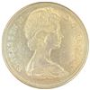 Image 2 : 1967 Canadian Silver Dollar - 80% Silver Centennial Flying Goose Dollar - Circulated