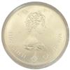 Image 2 : 1974 Canadian 1976 Montreal Olympics .925 Silver $5 Olympic Torch Coin - Weight: 24.3 grams - Uncirc