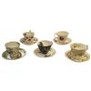 Image 1 : 4 Royal Albert China Tea Cups with Matching Saucers