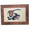 Image 3 : 4 First Nations Art Laminated on Wood Plaques - 1 Norval Morrisseau & 3 Jackson Beardy (8" x 11" pla