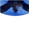 Image 3 : 2 Blue Glass Haida Design 12' Glass Plates (one has a chip)