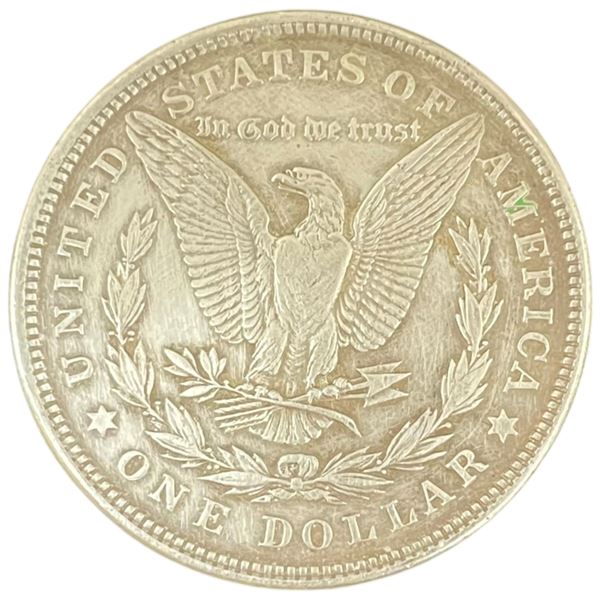 1921 US Morgan Silver Dollar Coin - 90% Silver - Philadelphia Mint - Circulated