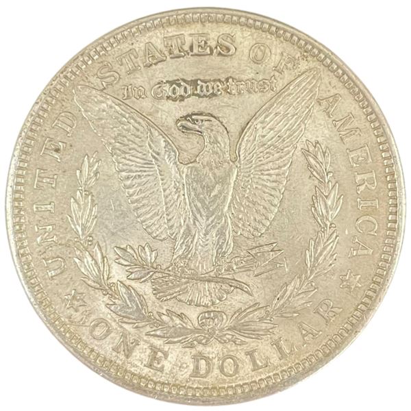 1921 US Morgan Silver Dollar Coin - 90% Silver - Philadelphia Mint - Circulated