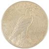 Image 1 : 1926 US Peace Silver Dollar Coin - 90% Silver -  San Francisco Mint - Circulated