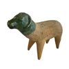 Image 3 : Group of Asian Collectibles - 2 Japanese Style Seated Buddhas, Pottery Ram, 12" tall Wood Bird, and 