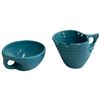 Image 1 : 2 Elan McPherson Flavour Design Turquoise Glazed Noodle Bowls
