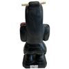 Image 3 : Haida "Shaman" Argillite Figural Carving by Artist A. White (2.5" x 3" x 7" tall