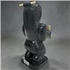 Image 5 : Haida "Shaman" Argillite Figural Carving by Artist  A. White (2.5" x 3" x 7" tall)