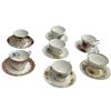 Image 1 : 7 Vintage English China Teacups