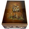 Image 3 : Vintgage Schmid Anri Music Box (Decoupage design by Berta Hummel) & Crafted Wood Keepsake Box - Anri