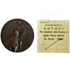 Image 1 : 1906 Silver-Tone Commemorative Medal from the National Shooting Range in Turin Italy