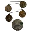 Image 1 : 5 Italian Alpini Military Gathering Anniversay Pins - Newest is 1991 - 70th Anniversary
