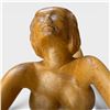 Image 9 : Arnold Mikelson's "Exuberance" Solid Wood Sculpture Female Form Beautiful Piece 30" Tall