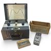 Image 1 : Kyoritsu Model K126C Grid Dip Meter w Coils & Leeds & Northup Millivolt Potentiometer 8691