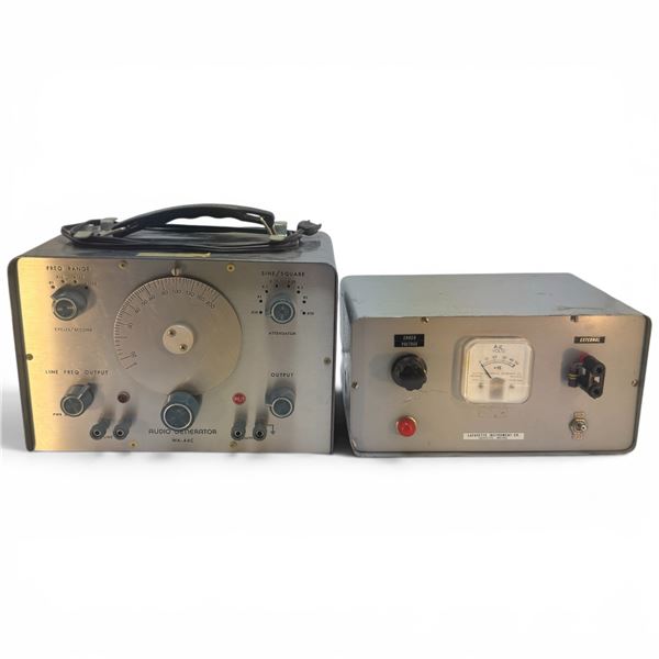 Lafayette Instrument Co Electrical Insulation Tester & RCA Audio Generator WA-44C