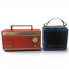 Image 1 : Realistic Prtiplay Model 14-904 8 Track Stereo & Sony Model BR-42 Six Transistor Radio