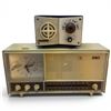 Image 1 : General Electric Model 31R61 Clock Radio and Japanese Echo Table Top Radio