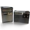 Image 1 : Lloyd's Model N713 AM/FM/CB Radio & Transonic AM/FM 12 Transistor Radio Model A8270