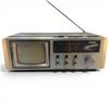 Image 2 : 1981 RCA Model CFR 057S Portable Television AM FM VHF UHF Unit