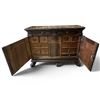 Image 5 : Late 19th Century Continental Carved Wood Side Board - Interior is Fashioned with Many Dovetailed Dr