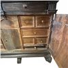 Image 7 : Late 19th Century Continental Carved Wood Side Board - Interior is Fashioned with Many Dovetailed Dr