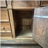 Image 8 : Late 19th Century Continental Carved Wood Side Board - Interior is Fashioned with Many Dovetailed Dr