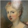Image 4 : Vintage French Rocco Style Madame de Pompadour Image Supported by a Mirrored Base (60" wide x 78" ta