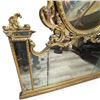 Image 9 : Vintage French Rocco Style Madame de Pompadour Image Supported by a Mirrored Base (60" wide x 78" ta