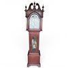 Image 3 : 19th Century Mahogany Tall Case Grandfather Clock Painted Moon Face Dial
