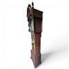 Image 5 : 19th Century Mahogany Tall Case Grandfather Clock Painted Moon Face Dial